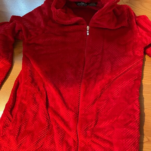 Noire Jasmine Rose Robe - Vintage Robe, NEVER WORN, NWOT - size M medium - Picture 10 of 16